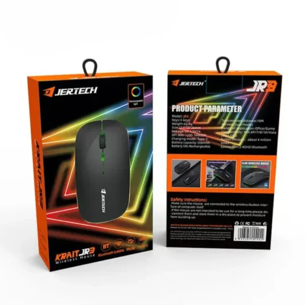 Mouse inalambrico recargable JR3